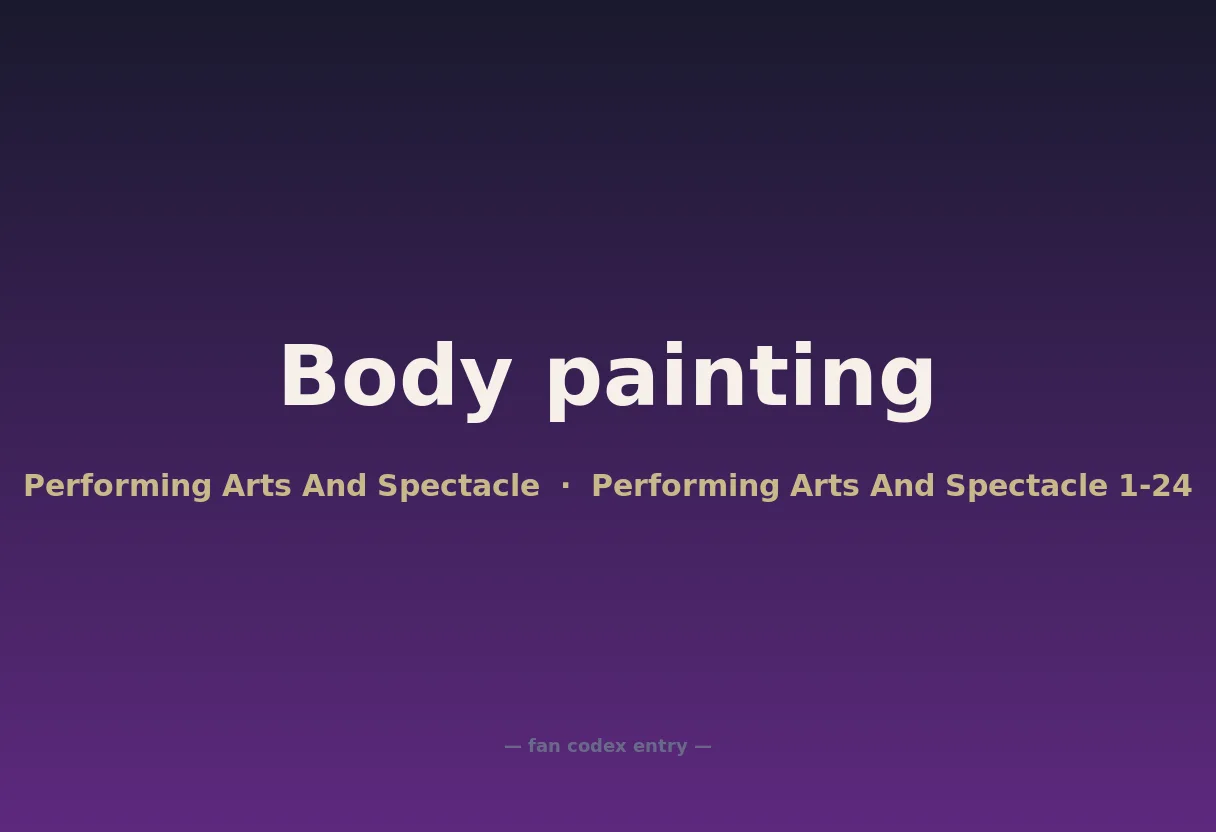 Body painting