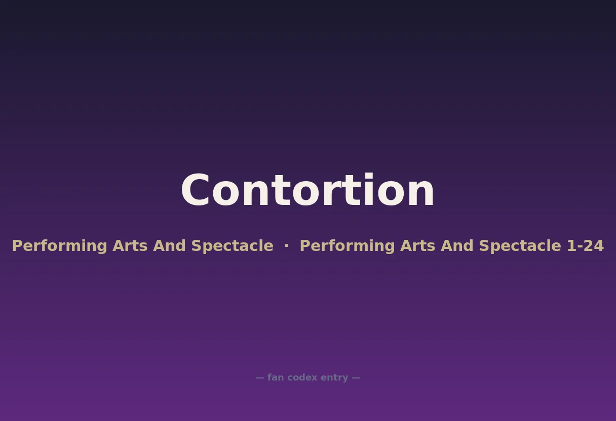 Contortion