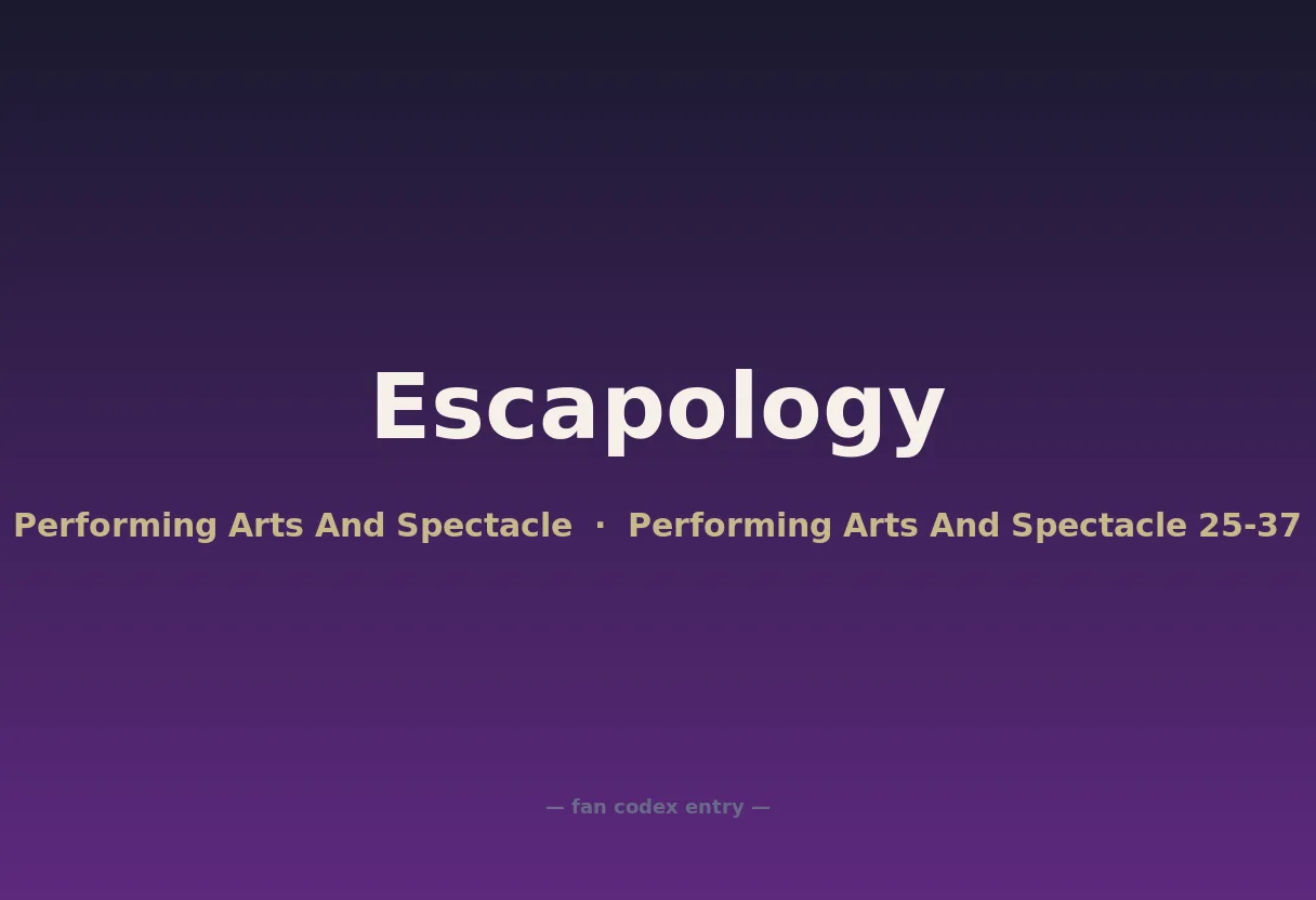 Escapology